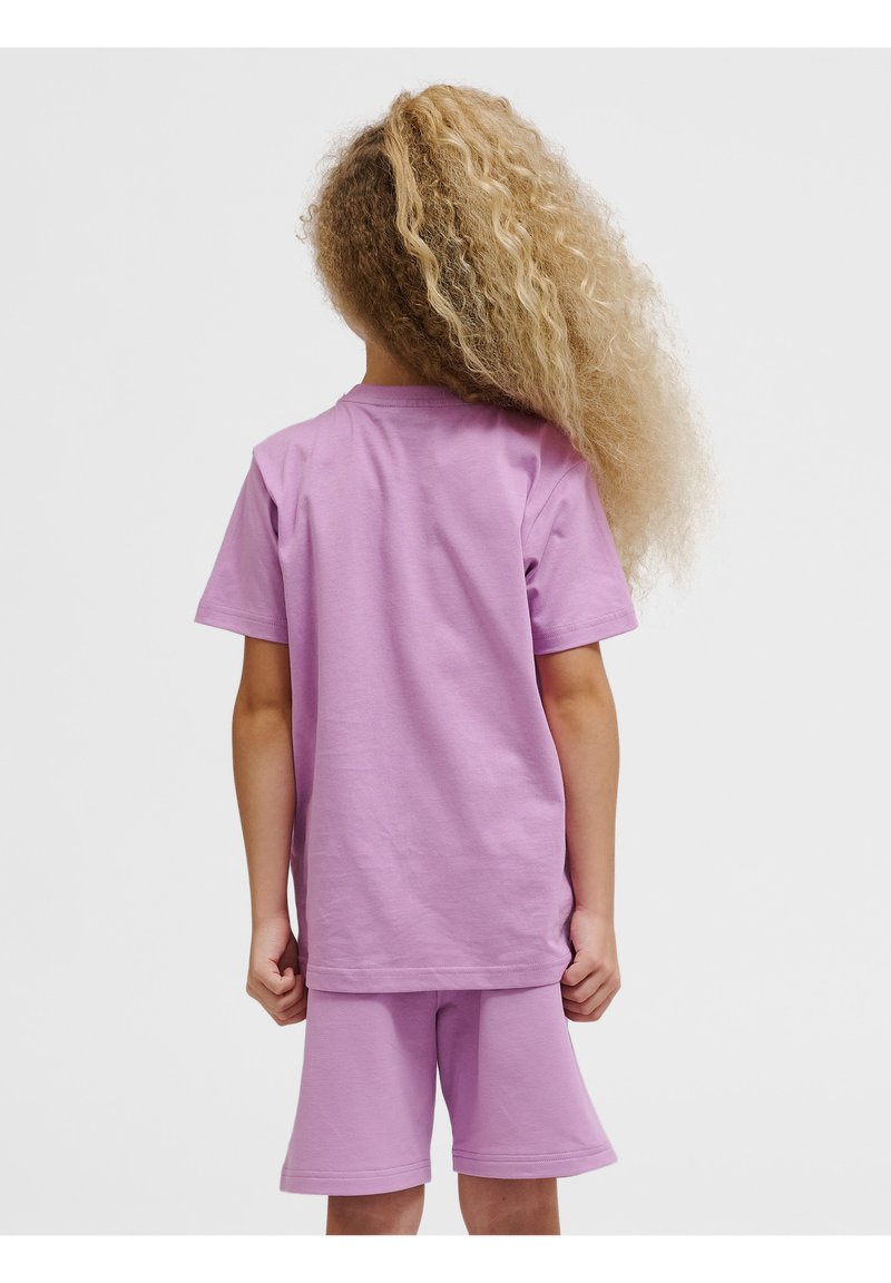 Hummel - TUKAS 2-PACK - T-shirt imprimé - smoky grape marshmallow, Agrandir