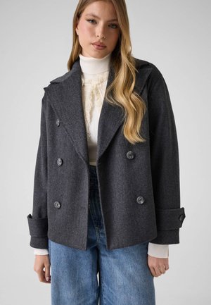 Guess KURZER ZWEIREIHIGER MANTEL - Blazer - grau