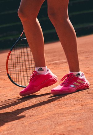 BARRICADE 13 W - Tennisschoenen voor alle ondergronden - lucid pink/champagne met/bliss pink