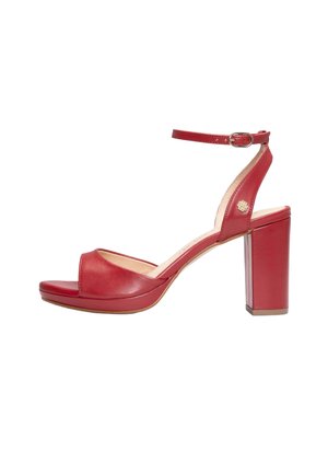 MiMao, DALIDA - Sandalias de tacón - rojo