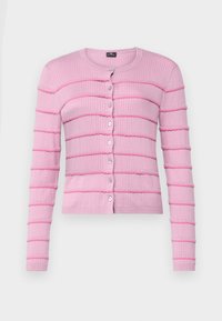 WOMENS BUTTON THROUGH CARDIGAN  - Cardigan - pink
