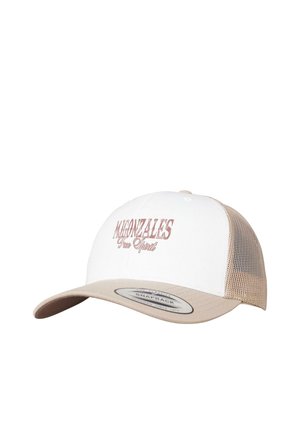 MJ Gonzales TRUCKER - FREE SPIRIT - Cap - khaki white khaki