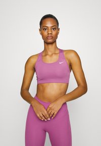 Nike Performance BRA - Sutiã desportivo de suporte médio - light bordeaux/white