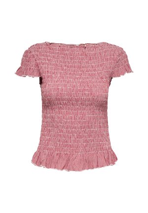 CAP SMOCK - Blusa - barbados cherry