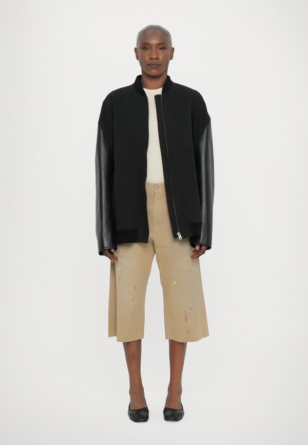 Denim shorts - sand beige2