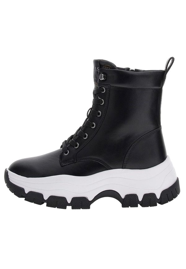 BASKETS MONTANTES  - Schnürstiefelette - noir