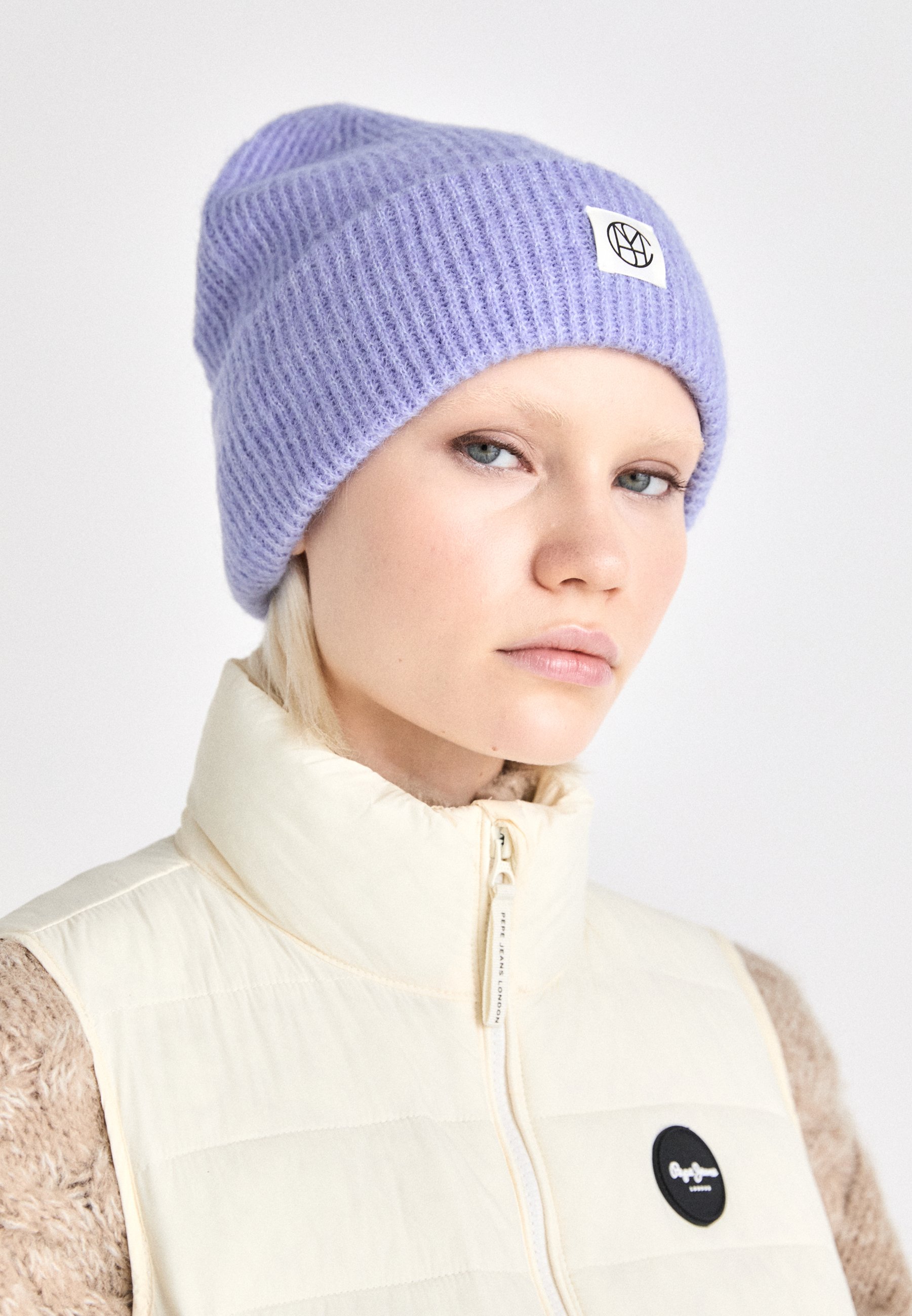 MUSE de Deuxieme Classe 【DESTIN】BEANIE MSCH Copenhagen ICON BEANIE KEY - Beanie - lavender/lilac