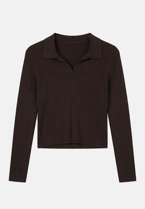 Vero Moda, KNITTED PULLOVER VMALBERTA KNITTED PULLOVER - Striktrøje - chocolate chip