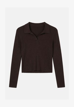 Vero Moda, KNITTED PULLOVER VMALBERTA KNITTED PULLOVER - Striktrøje - chocolate chip