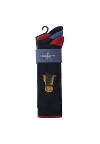 Hackett London HARRY PLACEMENT 3 PACK - Chaussettes - ink blue