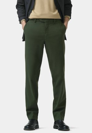GALLUS - Stoffhose - dunkelgrün