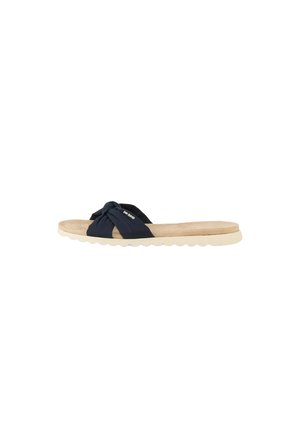MIT WEICHER SOHLE - Mules - navy