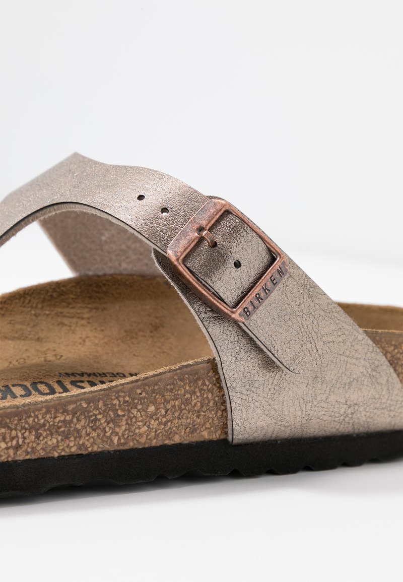 Birkenstock GIZEH BF REGULAR - Sandalias de dedo - graceful topo Zalando.es