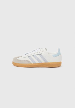 SAMBA OG UNISEX - Baskets basses - white/crystal sky/clear granite