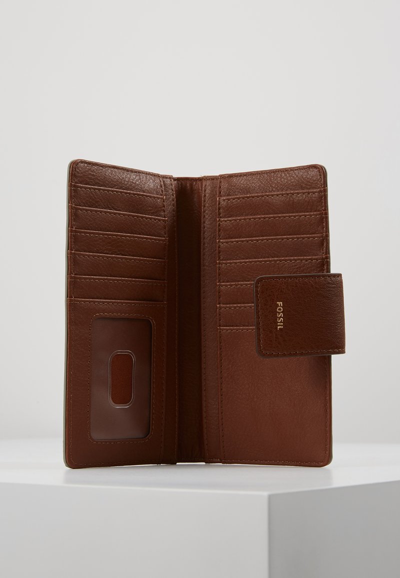 Damen Geldbörsen | Fossil LOGAN Geldbörse gray/beige - HO41015 Damen Geldbörsen | Fossil LOGAN Geldbörse gray/beige - HO41015