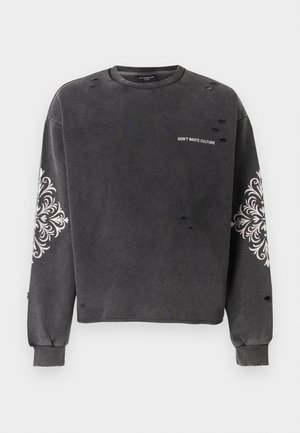 URWEN UNISEX - Športni pulover - washed black