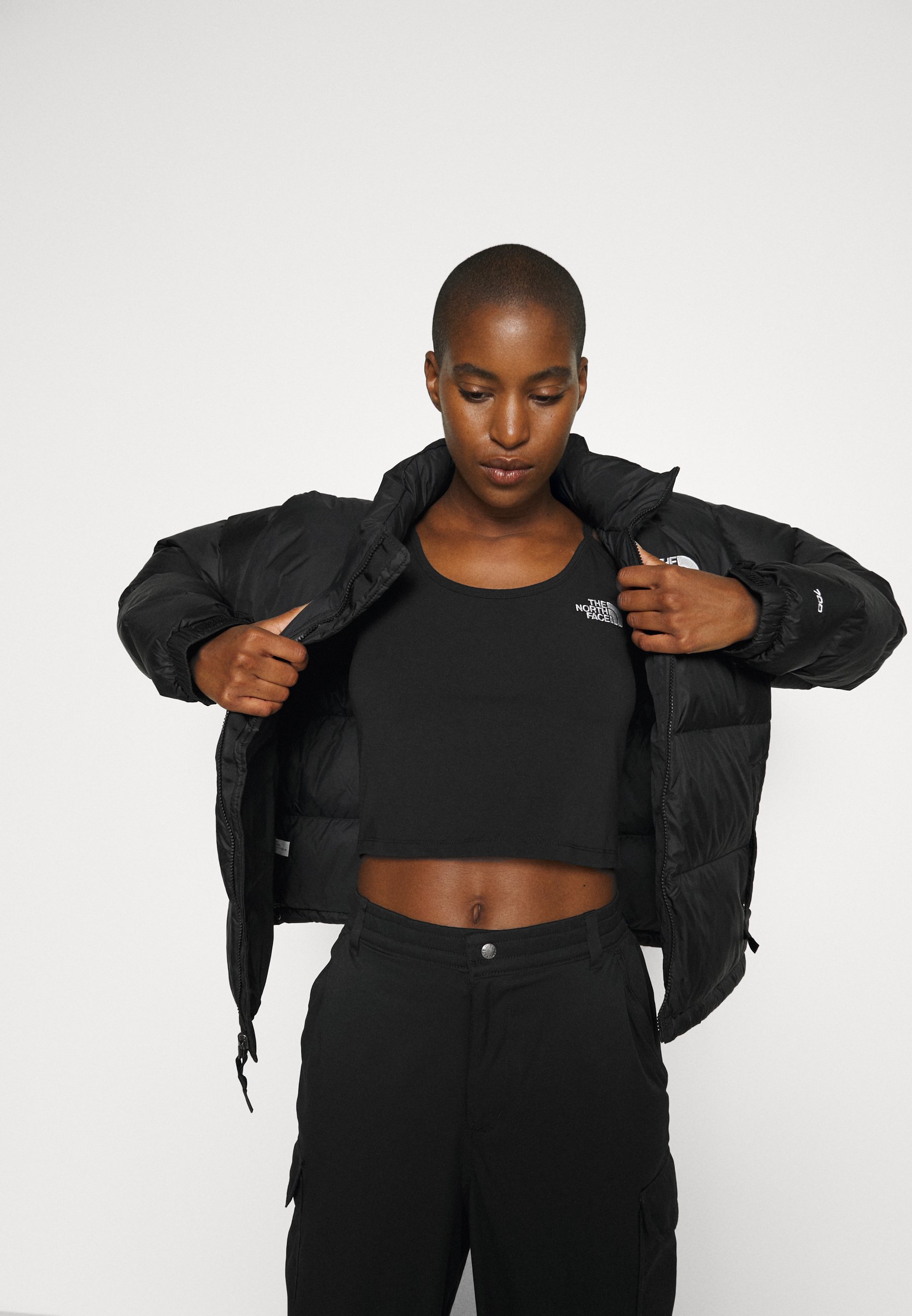THE NORTH FACE × UNDERCOVER Tank Top The North Face W CROP TANK - Top - black/negro - Zalando.es