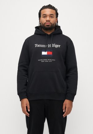 EMBRO FLAG HOODIE - Felpa - black