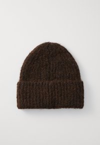 Gina Tricot BRUSHED BEANIE - Mütze - brown