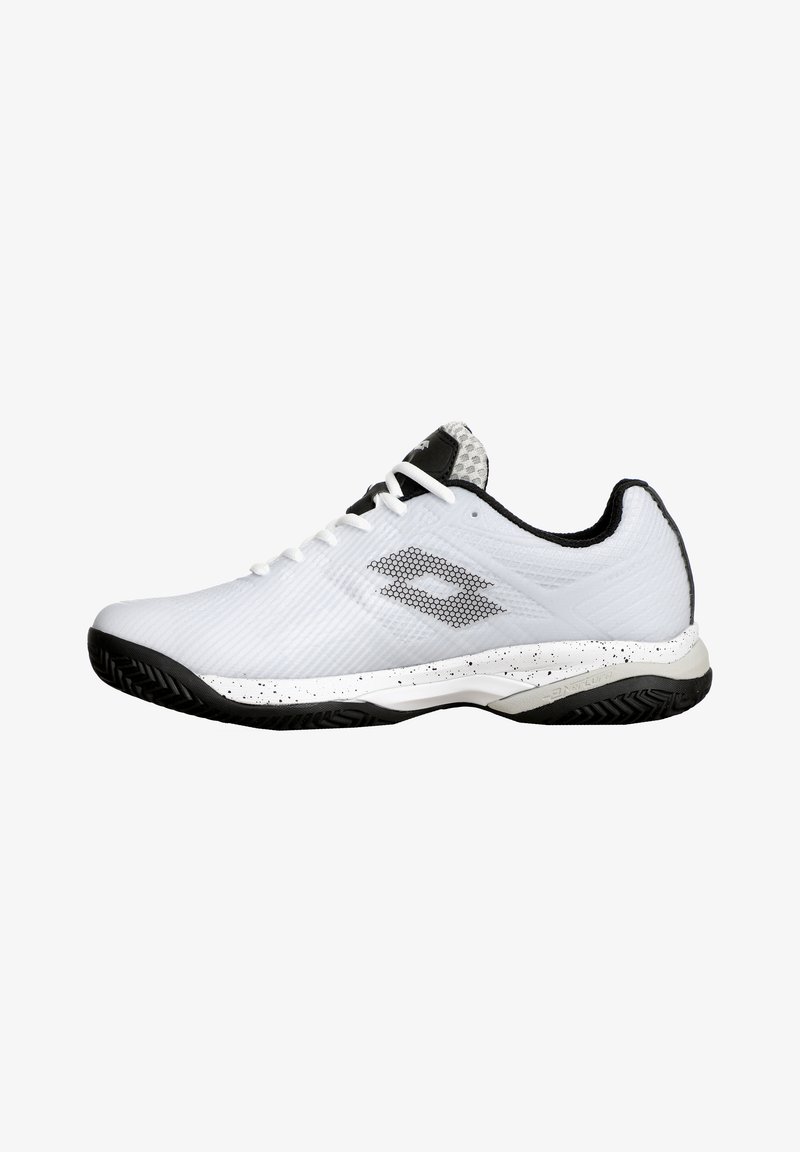 Lotto MIRAGE 300 III CLAY - Παπούτσια τένις για χωμάτινα γήπεδα - weiss schwarz