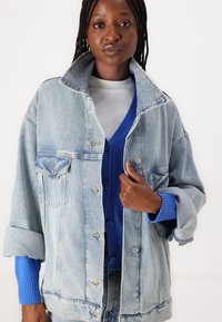 7 for all mankind OLI TRUCKER  - Farmerdzseki - light blue