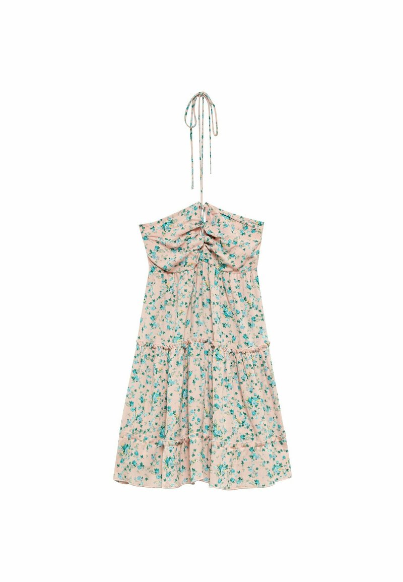 Damen Freizeitkleider | Stradivarius MIT PRINT UND SCHLITZEN Freizeitkleid pink/mehrfarbig - KZ92663 Damen Freizeitkleider | Stradivarius MIT PRINT UND SCHLITZEN Freizeitkleid pink/mehrfarbig - KZ92663