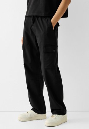 Pantalon cargo - black