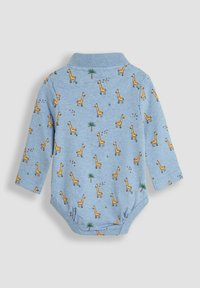 JoJo Maman Bébé GIRAFFE PRINT  - REGULAR FIT - Polo - blue