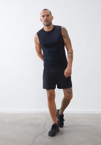 Pier One Sport - 2 PACK - Top - black Miniaturna slika 1