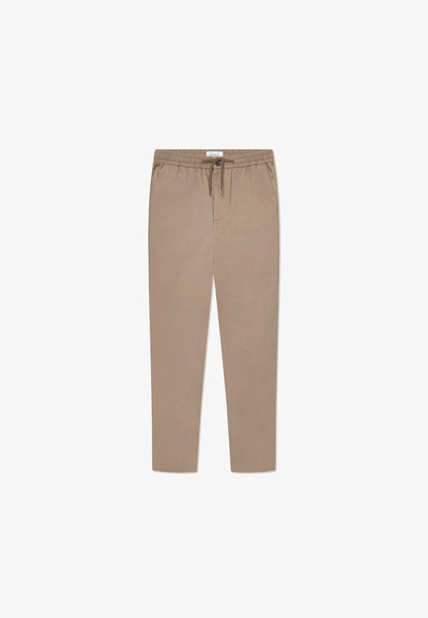 COMO DRAWSTRING - Trousers - walnut