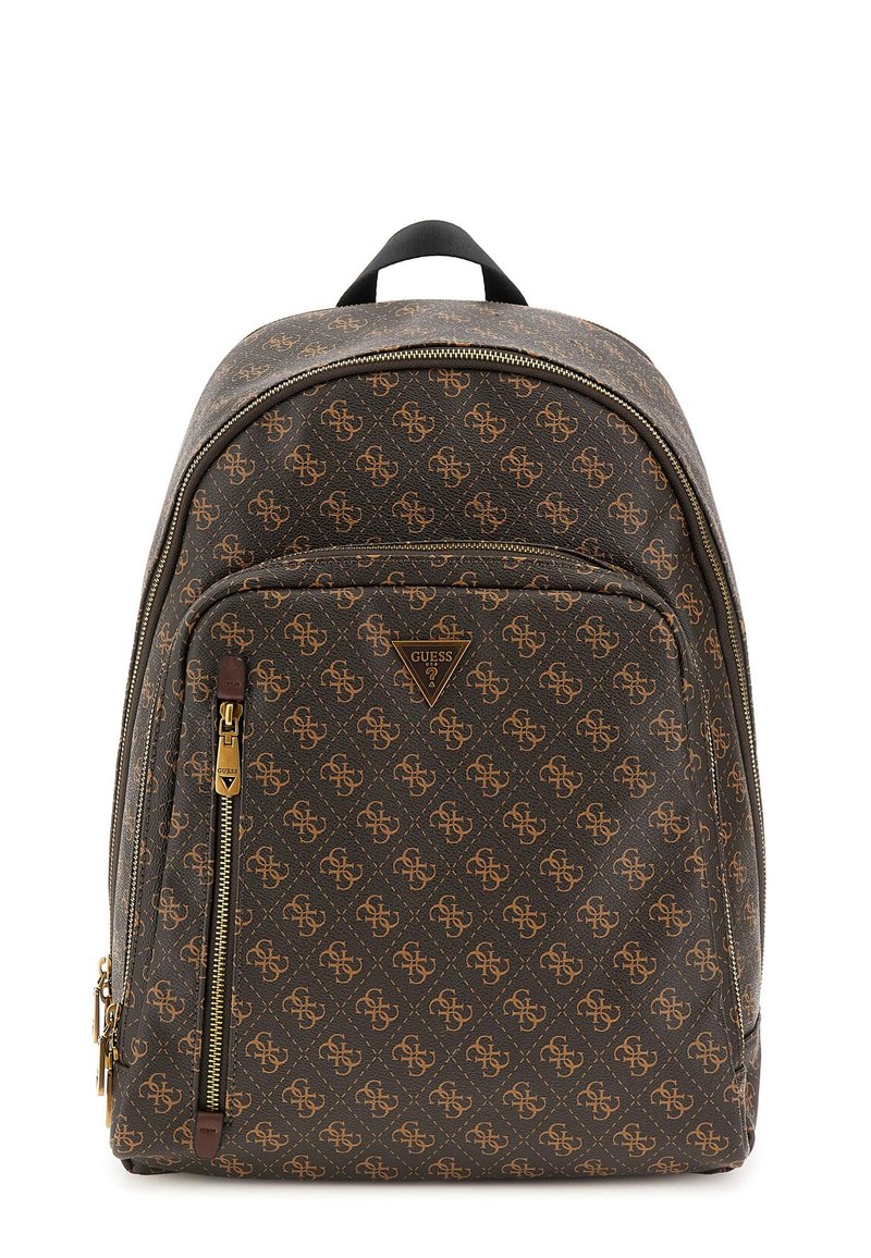 Guess MILANO VERTICAL ZIP UNISEX - Zaino - braun