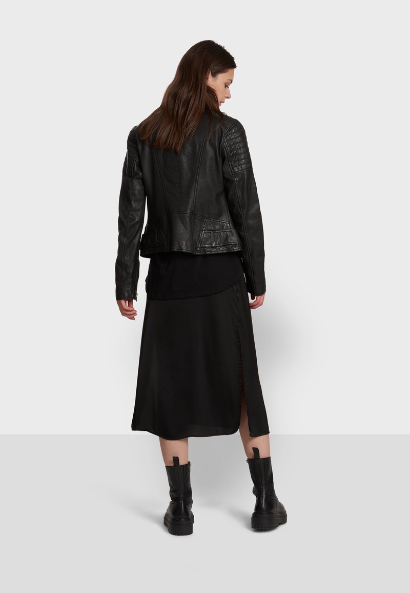 Damen Leichte Jacken | Oakwood SALOME Lederjacke black/schwarz - RG78249 Damen Leichte Jacken | Oakwood SALOME Lederjacke black/schwarz - RG78249