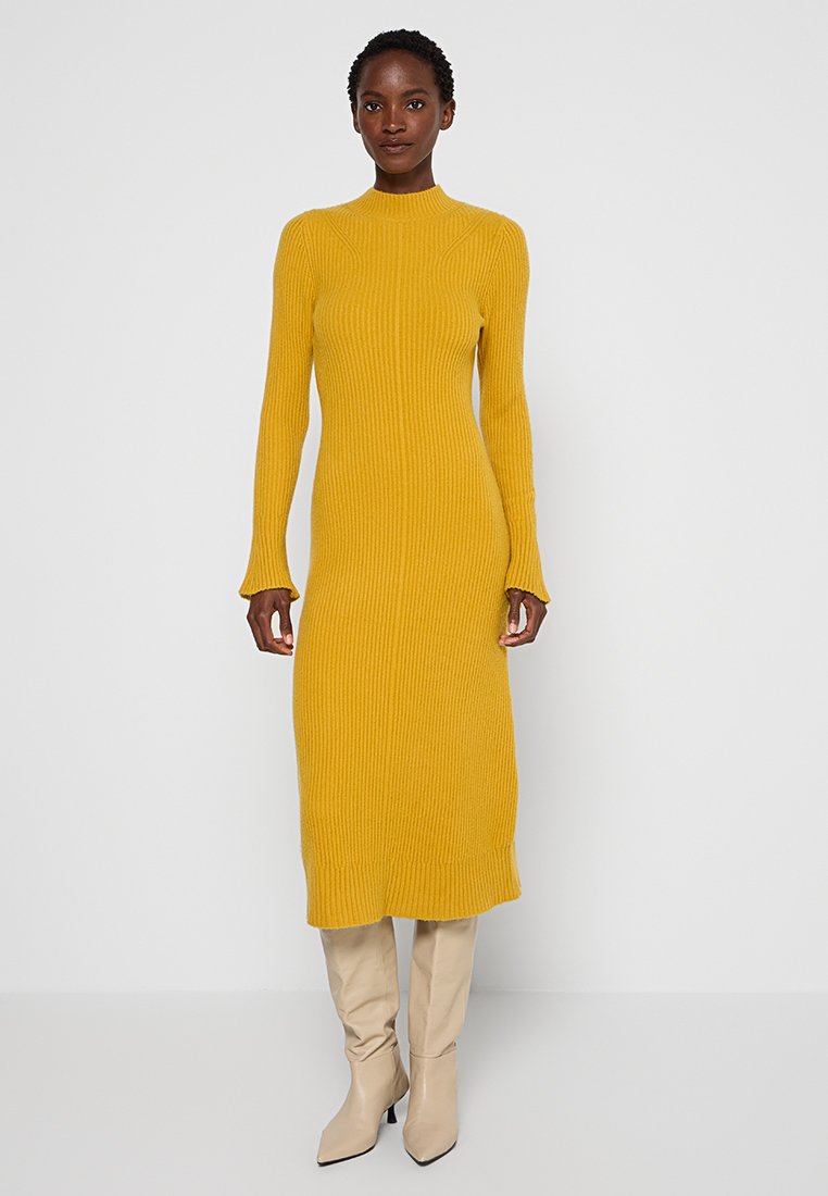 & Other Stories Gebreide jurk geel & Other Stories Gebreide jurk geel