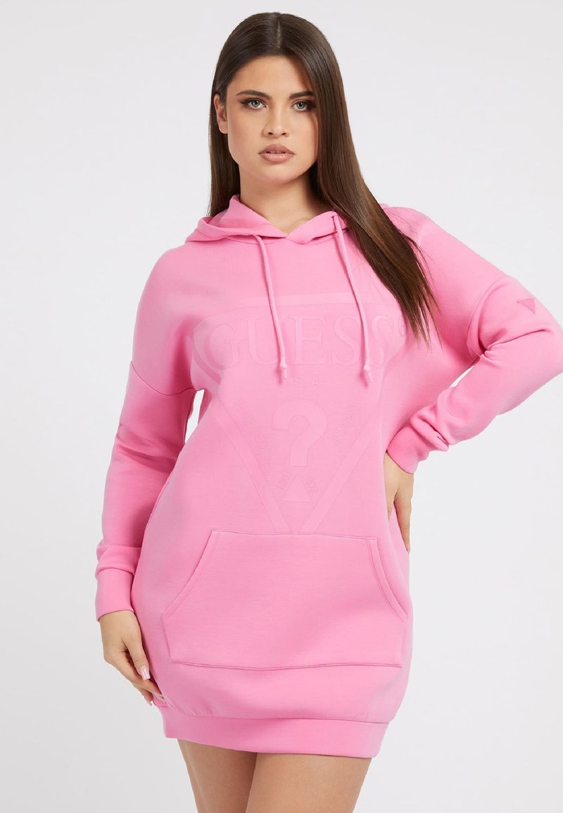 Guess LANGES SCUBA Hoodie rose/donkerroze Zalando.nl