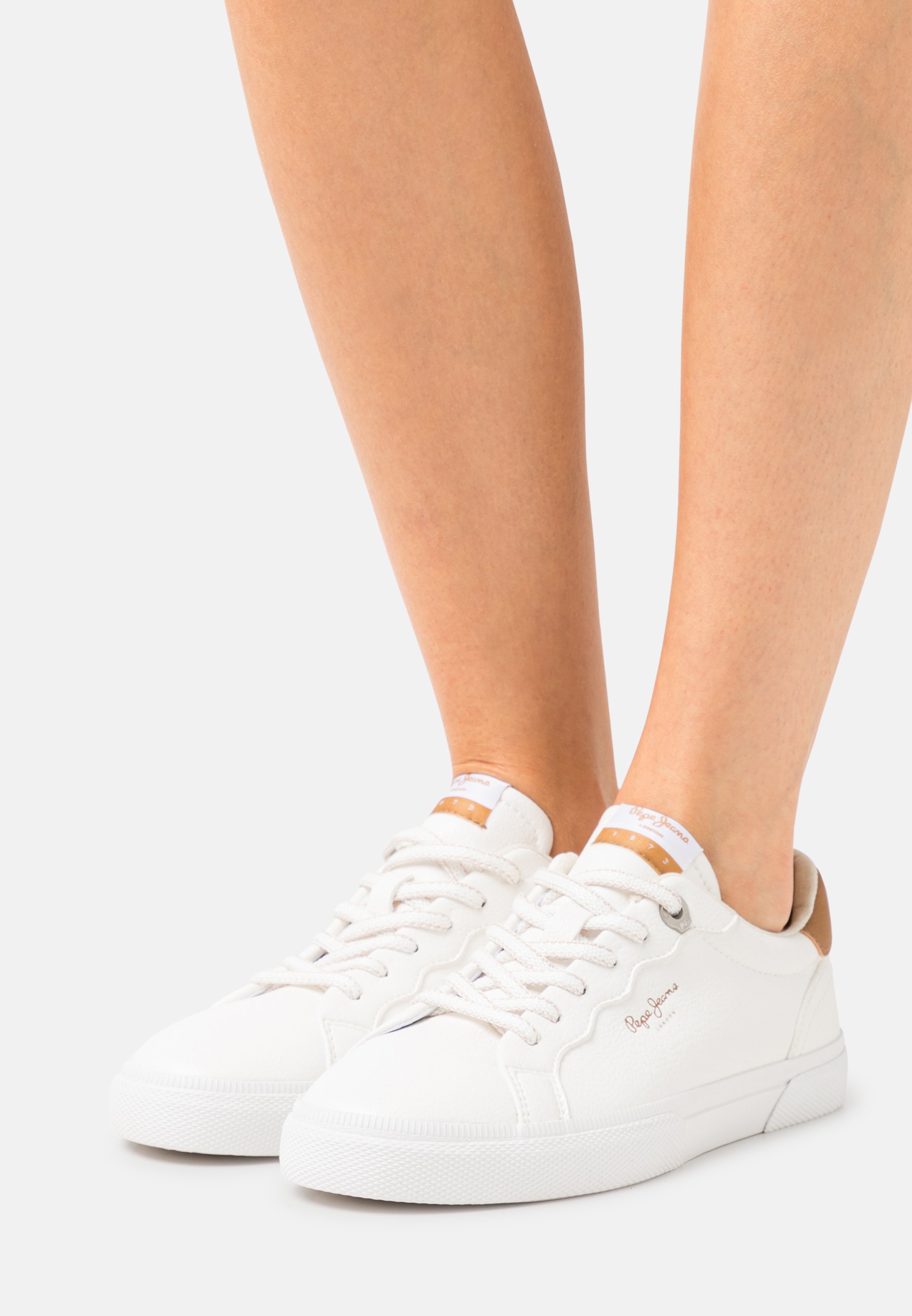 Pepe Jeans KENTON TOP - Zapatillas - white/blanco - Zalando.es