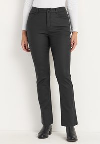 Cellbes of Sweden COATED WITH STRAIGHT LEGS - Broek - black