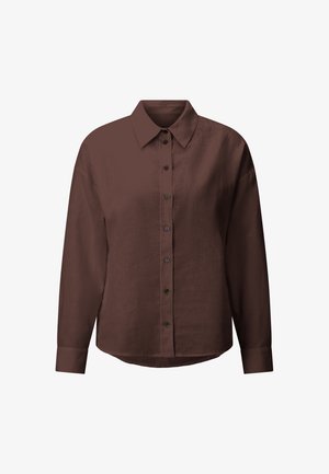 Rich & Royal, RICH & ROYAL BLUSE - Hemdbluse - coconut bark