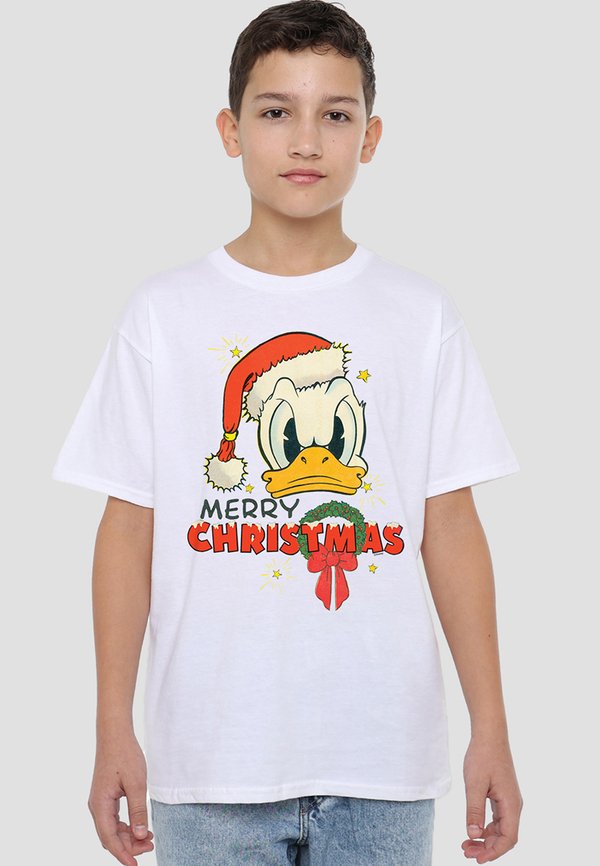 DONALD DUCK MERRY CHRISTMAS - T-Shirt print