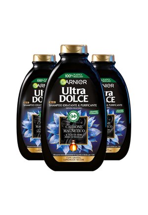 ULTRA DOLCE CARBONE MAGNETICO SHAMPOO PURIFICANTE & IDRATANTE 400 ML - 3 PACK - Shampoo