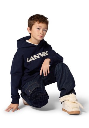 LANVIN, HOODED SWEATSHIRT UNISEX - Sweat à capuche - navy