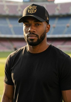 New Era, TRUCKER GOLD LOGO FC BARCELONA - Casquette - black