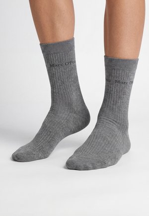 Marc O'Polo, 6 PACK UNISEX - Calze - dark grey melange