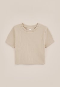 WE Fashion Basic póló - beige
