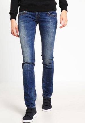 Vaqueros rectos - dark-blue denim