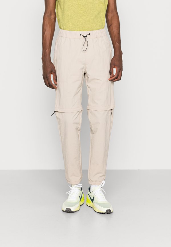 BHWOVEN REGULAR FIT - Trousers - oyster gray