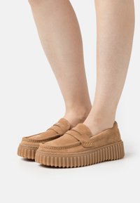 Clarks - TORHILL PENNY - Slip-ons - light tan Thumbnail Image 1