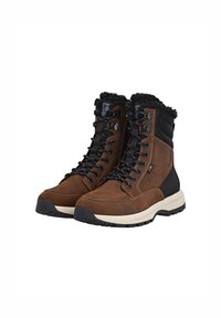 Rieker Botines con cordones - braun