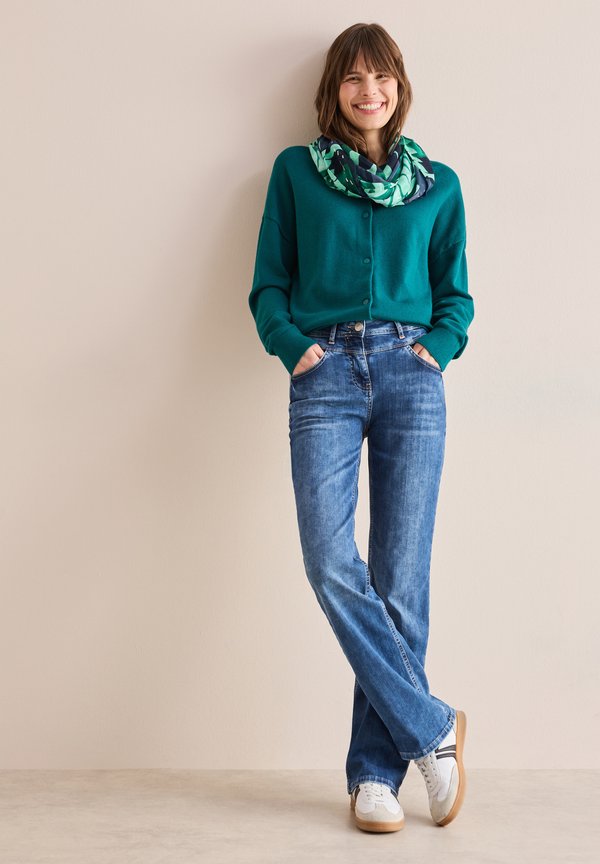 LOOP MIT FOLIEN-PRINT - Schlauchschal - grün