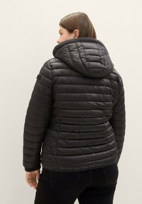 TOM TAILOR MIT KAPUZE - Übergangsjacke - deep black