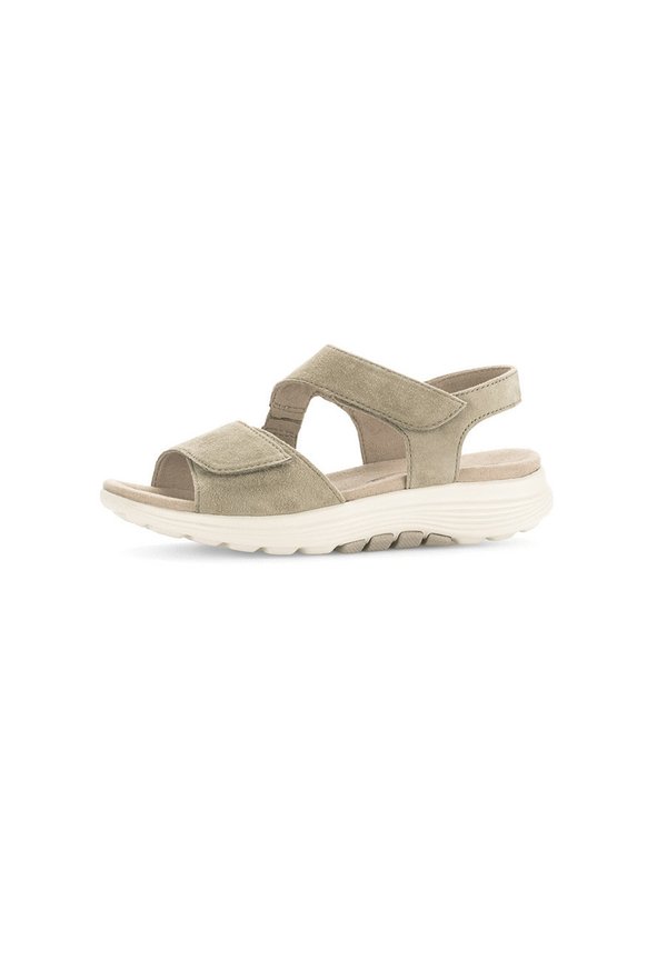 Riemensandalette - grün